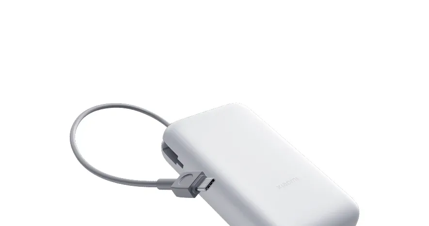 Xiaomi Power Bank 20000 Integrated Cable – 3