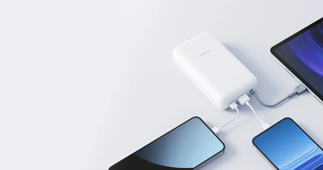Xiaomi Power Bank 20000 Integrated Cable – 5