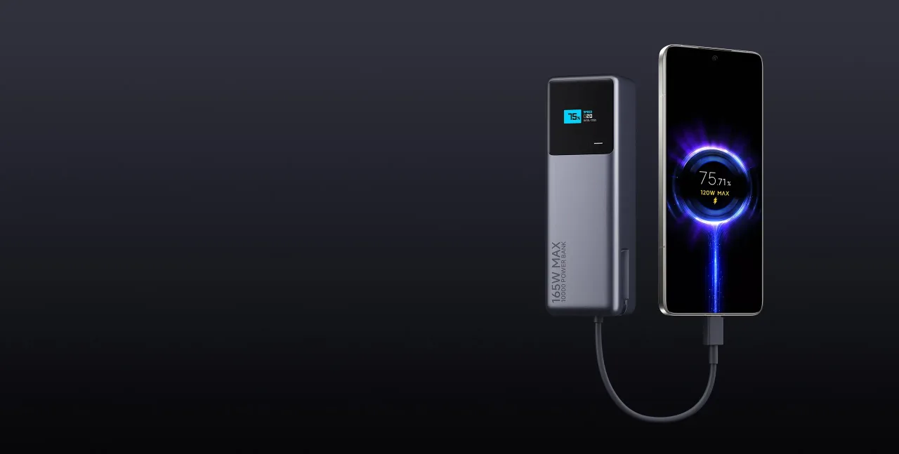Xiaomi 165W Power Bank 10000mAh (Integrated Cable) – 7