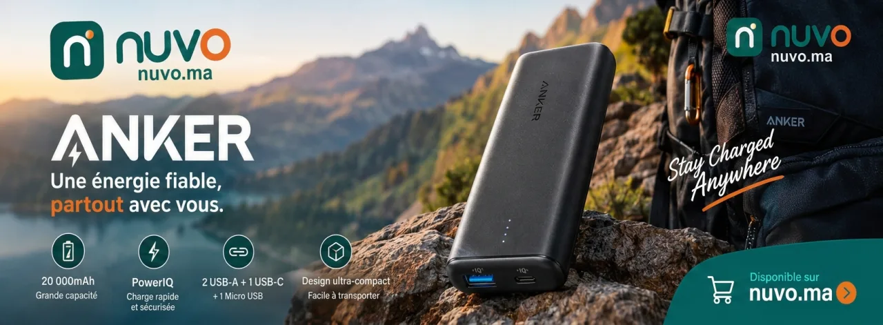 Anker Power Bank 20,000mAh 15W Fast Charging – 4