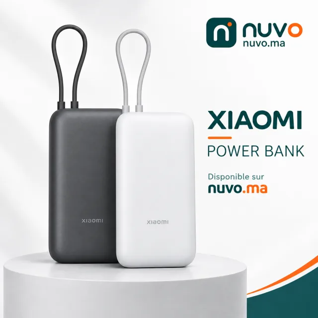 Xiaomi Power Bank 20000 Integrated Cable