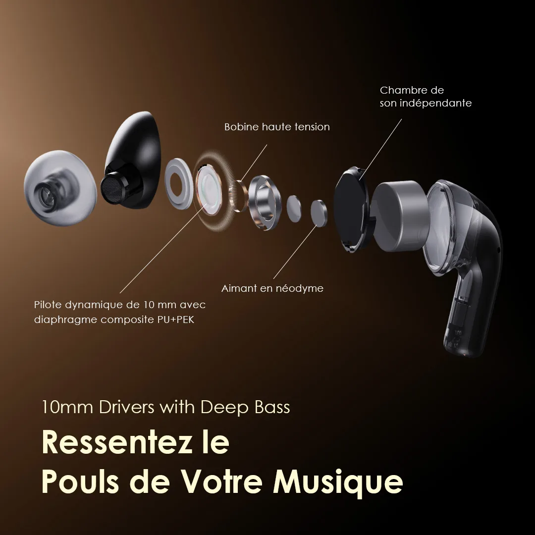 Oraimo SpaceBuds N – Écouteurs sans fil – 3