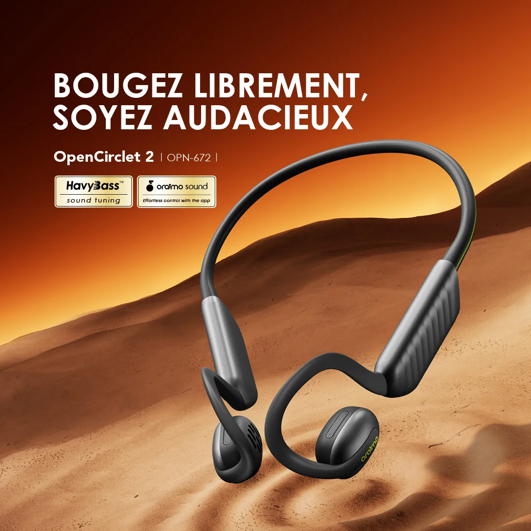 Oraimo OpenCirclet 2 – Écouteurs à oreilles ouvertes – 2