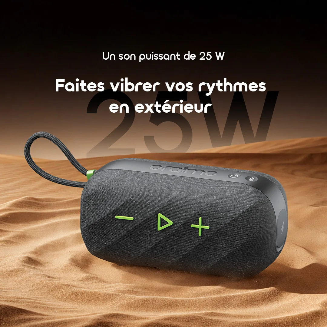 Oraimo SpaceBox Active – مكبر صوت بلوتوث – 3