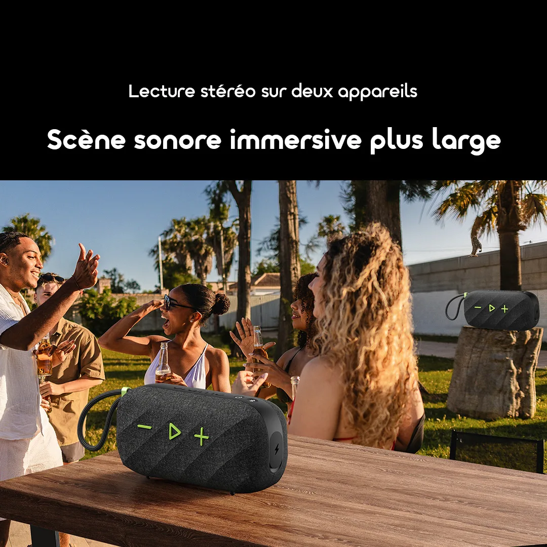 Oraimo SpaceBox Active – مكبر صوت بلوتوث – 4