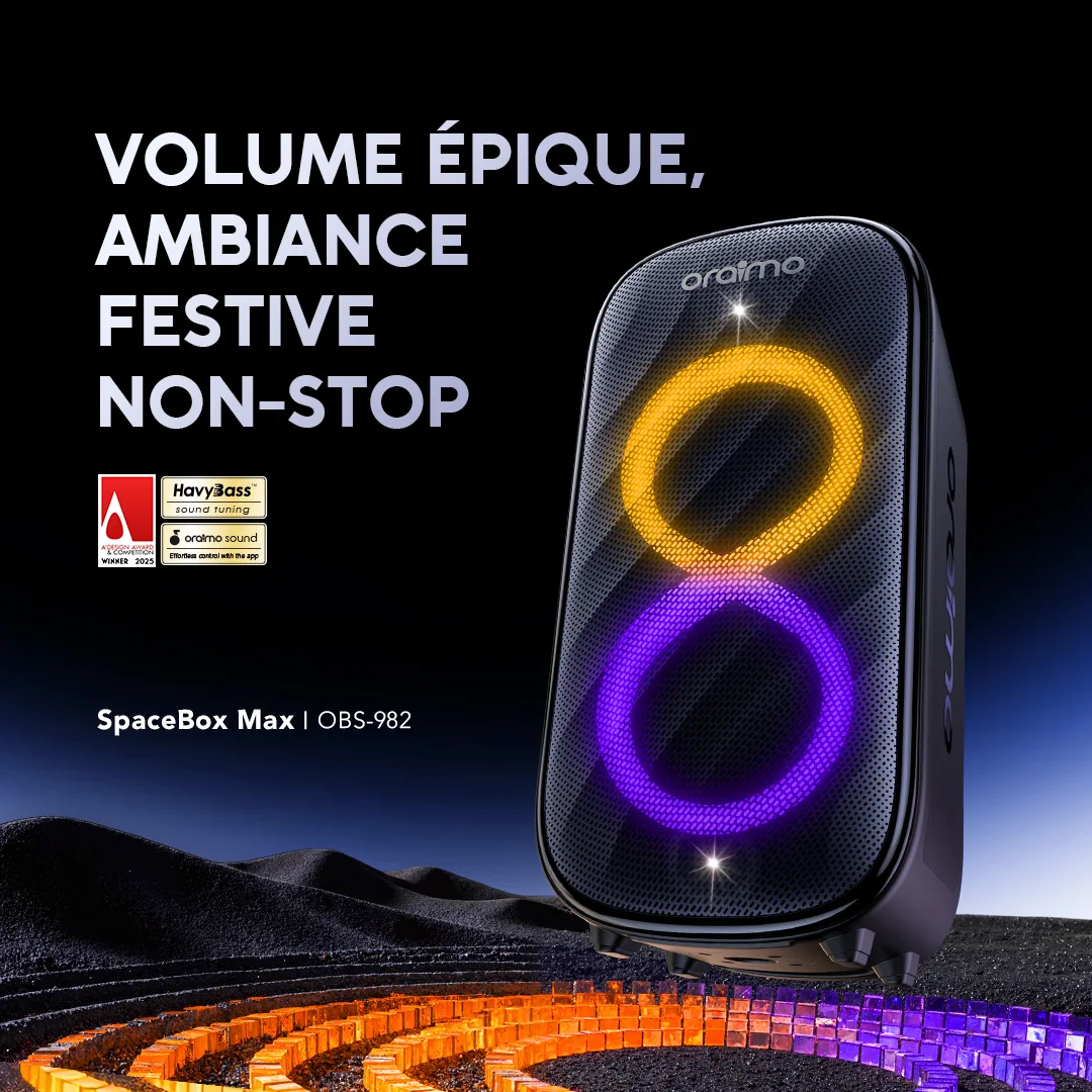 Oraimo SpaceBox Max – مكبر صوت بلوتوث – 2