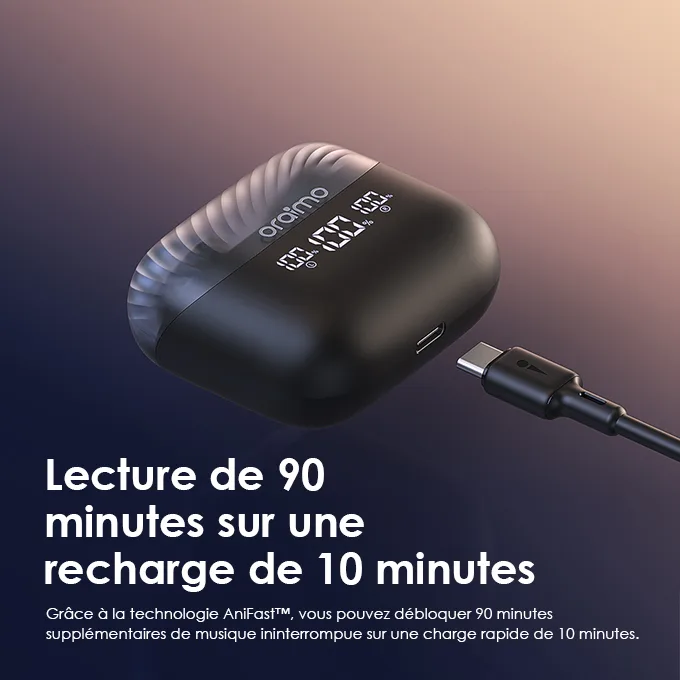 Oraimo AirBuds 4 – Écouteurs sans fil – 3