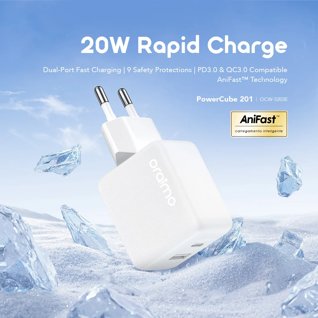 Oraimo PowerCube 201 – Chargeur secteur – 2