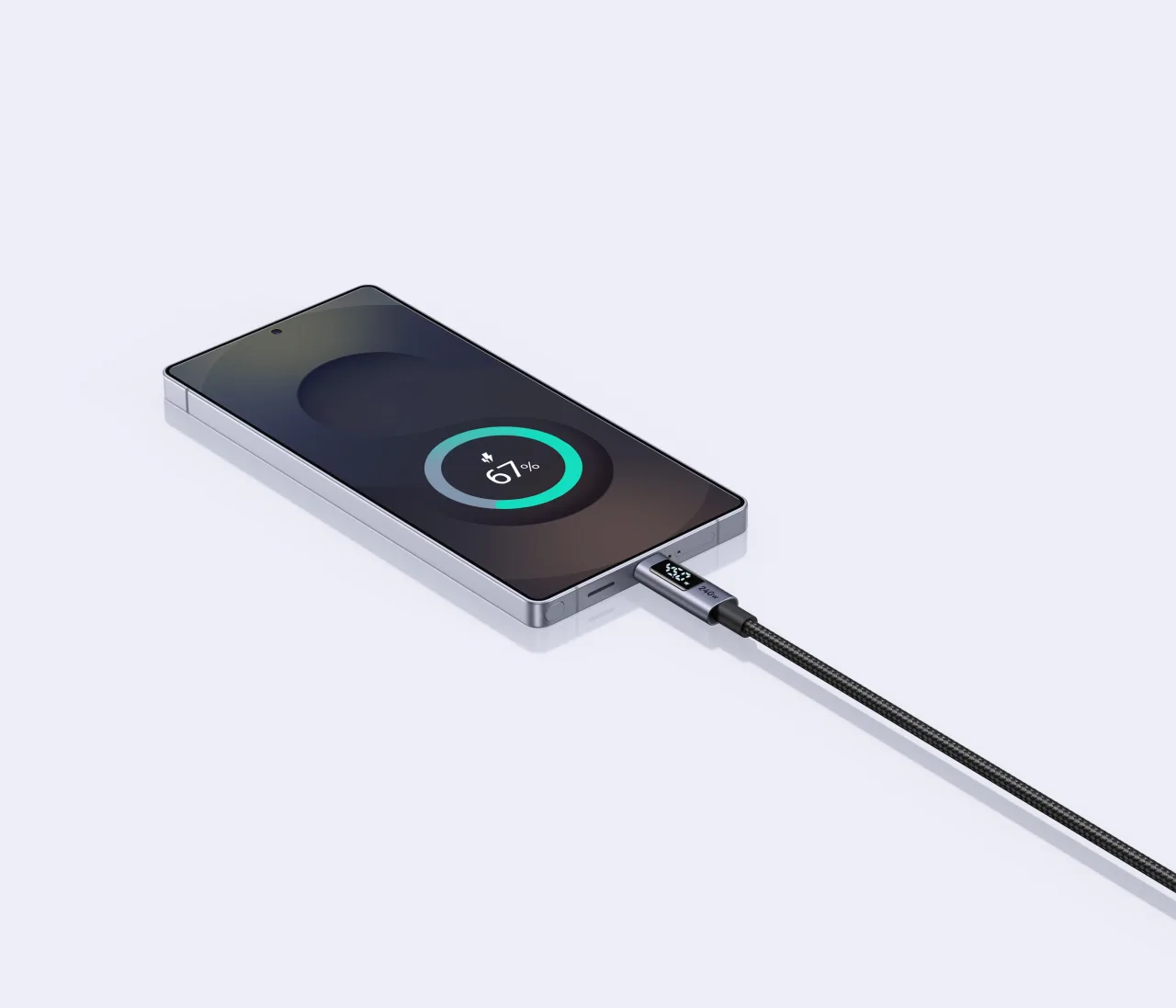 UGREEN Câble USB-C PD 240W avec écran 2 m – 5
