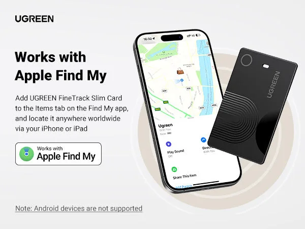 UGREEN Finder Slim 3 – Traceur Bluetooth – 3