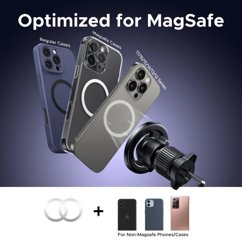 UGREEN MagFlow MagSafe – Support voiture magnétique – 4
