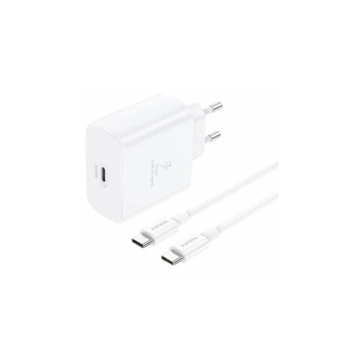 FONENG GaN 45W – Chargeur USB-C + câble USB-C – 1