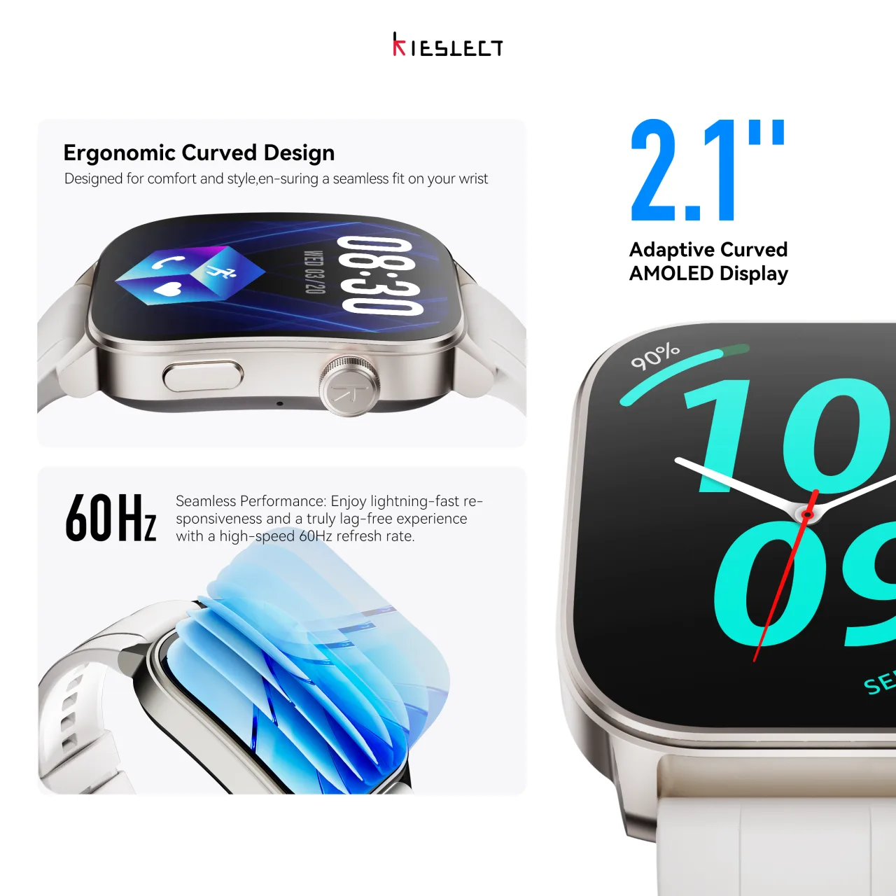 Kieslect KS3 Elite – Montre connectée – 4
