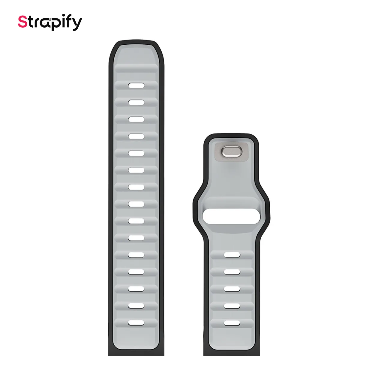 Bracelet silicone sport duo 22 mm – Bracelet de montre – 2