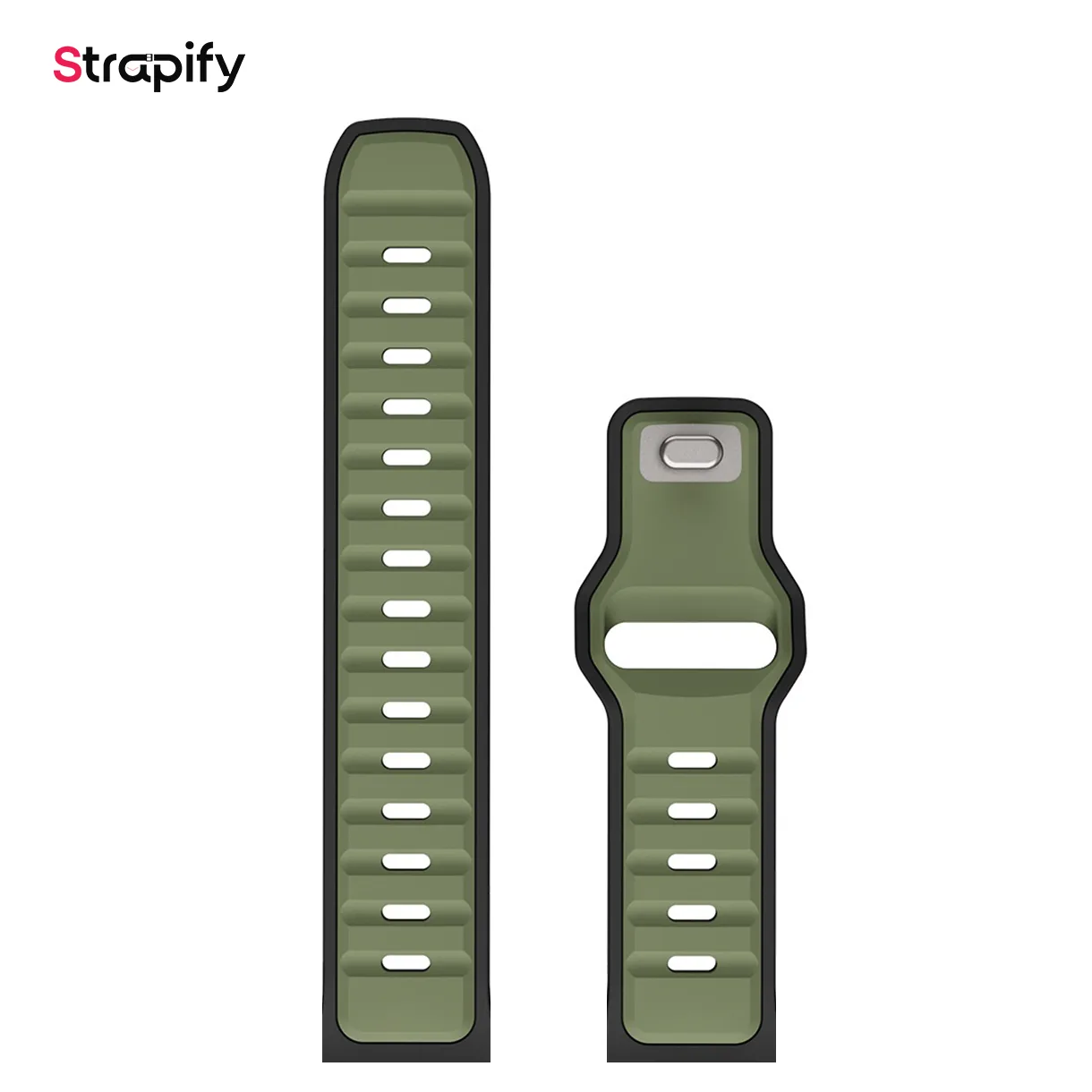 Bracelet silicone sport duo 22 mm – Bracelet de montre – 4