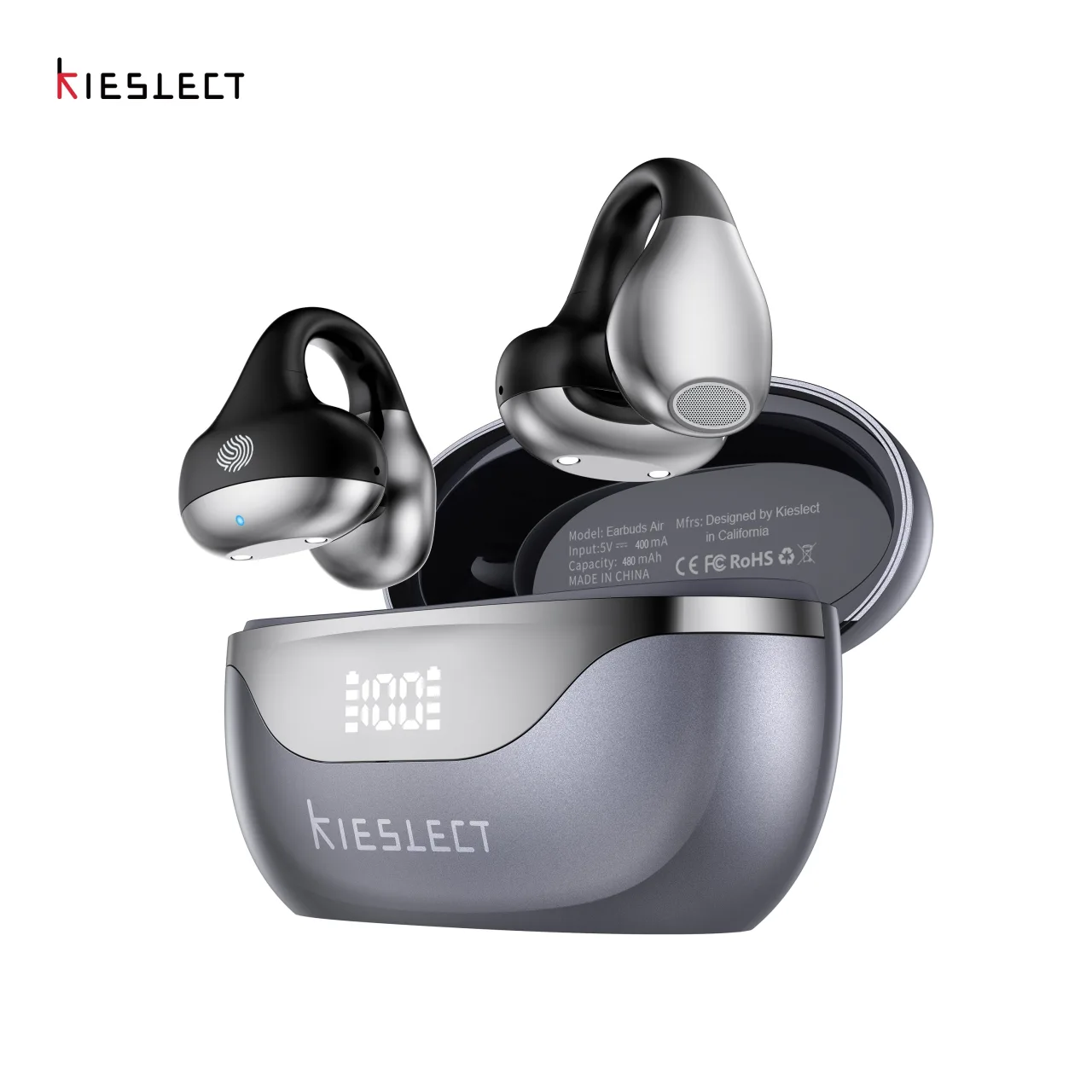 Kieslect Earbuds Open – Écouteurs à oreilles ouvertes – 1