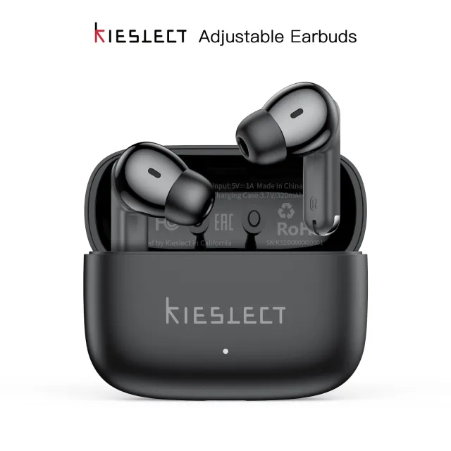 Kieslect Adjustable Earbuds – Écouteurs sans fil