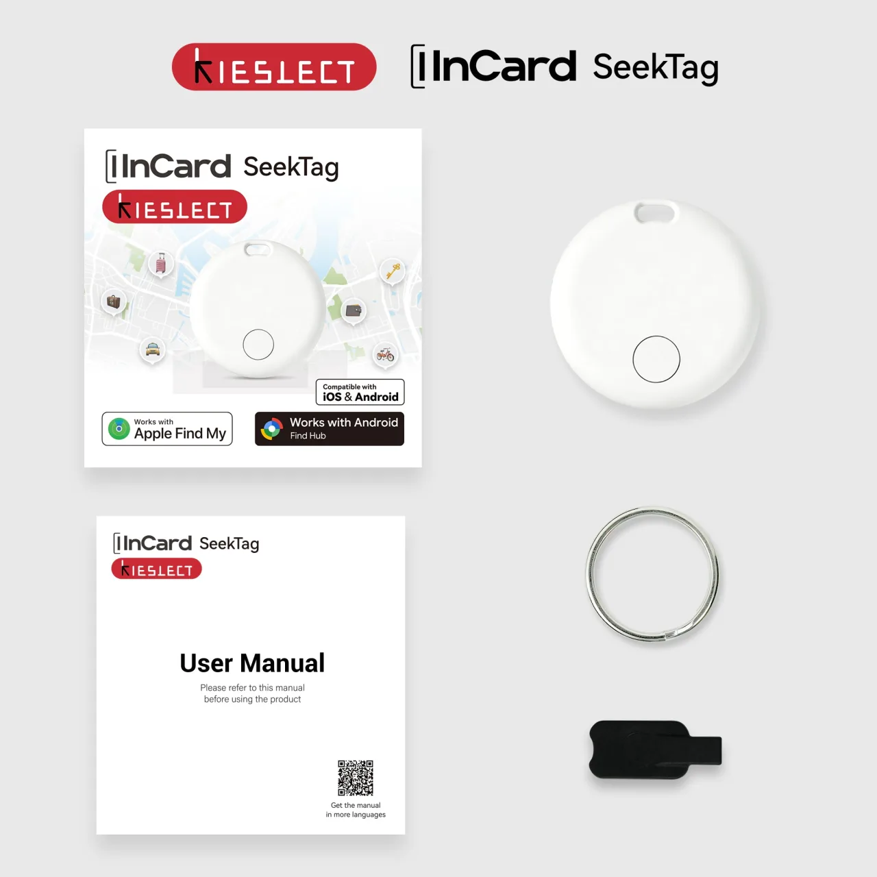 Kieslect Incard SeekTag – Traceur Bluetooth – 3