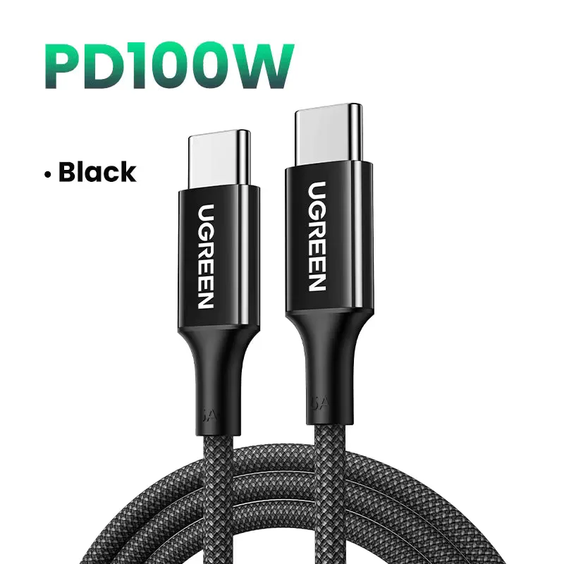 UGREEN Câble USB-C tressé 100W 5A 1 m – 2